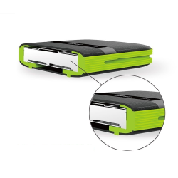 Silicon Power Armor A60 disque dur externe 4000 Go Noir, Vert