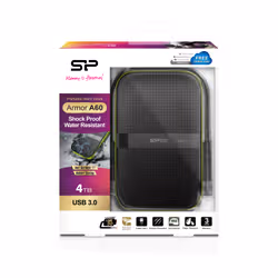 Silicon Power Armor A60 disque dur externe 4000 Go Noir, Vert - Vue supplémentaire 7