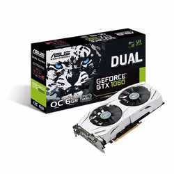 ASUS DUAL-GTX1060-O6G NVIDIA GeForce GTX 1060 6 Go GDDR5 - Vue supplémentaire 2