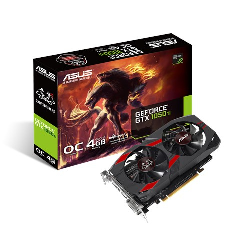 ASUS CERBERUS-GTX1050TI-O4G NVIDIA GeForce GTX 1050 Ti 4 Go GDDR5