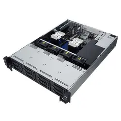 ASUS RS520-E9-RS12-E Intel® C621 LGA 3647 (Socket P) Rack (2 U) Noir, Acier inoxydable