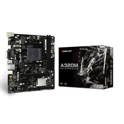 Biostar A320MH 2.0 carte mère AMD A320 Emplacement AM4 micro ATX