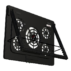 Mars Gaming MNBC2 système de refroidissement pour ordinateurs portables 43,9 cm (17.3") 2000 tr/min Noir