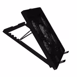 Mars Gaming MNBC2 système de refroidissement pour ordinateurs portables 43,9 cm (17.3") 2000 tr/min Noir - Vue supplémentaire 3