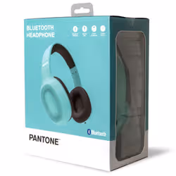 Pantone PT-WH002L écouteur/casque Avec fil &sans fil Arceau Appels/Musique Micro-USB Bluetooth Noir, Bleu - Vue supplémentaire 3