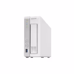 QNAP TS-131P serveur de stockage NAS Tower Ethernet/LAN Gris, Blanc AL212 - Vue supplémentaire 3