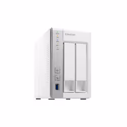 QNAP TS-231P serveur de stockage NAS Bureau Ethernet/LAN Gris, Blanc AL212 - Vue supplémentaire 2