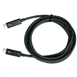 QNAP CAB-TBT305M-40G-LINTES 2 m 40 Gbit/s Noir