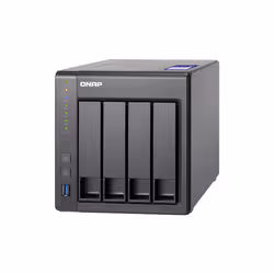 QNAP TS-431X2 NAS Tower Ethernet/LAN Noir AL314 - Vue supplémentaire 8