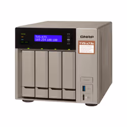 QNAP TVS-473E NAS Tower Ethernet/LAN Gris RX-421BD (TVS-473e-4G) - Vue supplémentaire 2