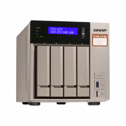 QNAP TVS-473E NAS Tower Ethernet/LAN Gris RX-421BD (TVS-473e-4G) - Vue supplémentaire 5