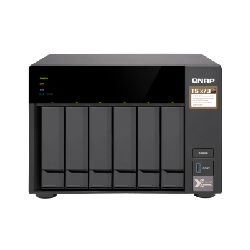 QNAP TS-673 NAS Tower Ethernet/LAN Noir RX-421ND (TS-673-4G)