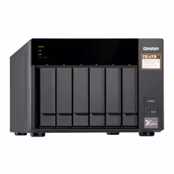 QNAP TS-673 NAS Tower Ethernet/LAN Noir RX-421ND (TS-673-4G) - Vue supplémentaire 2