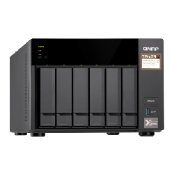 QNAP TS-673 NAS Tower Ethernet/LAN Noir RX-421ND (TS-673-4G)