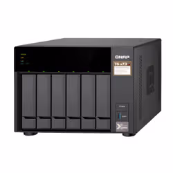 QNAP TS-673 NAS Tower Ethernet/LAN Noir RX-421ND (TS-673-4G) - Vue supplémentaire 5