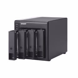 QNAP TR-004 boîtier de disques Noir - Vue supplémentaire 3