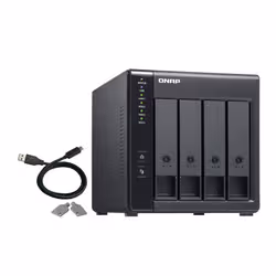 QNAP TR-004 boîtier de disques Noir - Vue supplémentaire 5