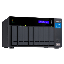 QNAP TVS-872XT NAS Tower Ethernet/LAN Noir i5-8400T (TVS-872XT-i5-16G)