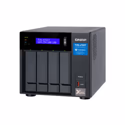 QNAP TVS-472XT NAS Tower Ethernet/LAN Noir G5400T (TVS-472XT-PT-4G) - Vue supplémentaire 6