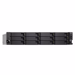 QNAP TVS-1272XU-RP NAS Rack (2 U) Ethernet/LAN Noir i3-8100 - Vue supplémentaire 2