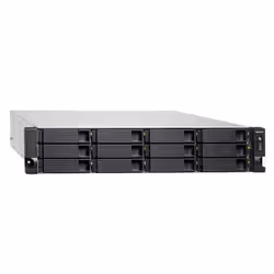 QNAP TVS-1272XU-RP NAS Rack (2 U) Ethernet/LAN Noir i3-8100 - Vue supplémentaire 4