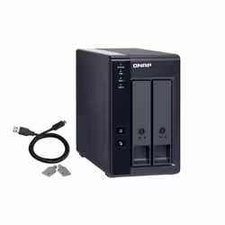 QNAP TR-002 boîtier de disques Noir - Vue supplémentaire 4
