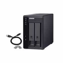 QNAP TR-002 boîtier de disques Noir - Vue supplémentaire 5