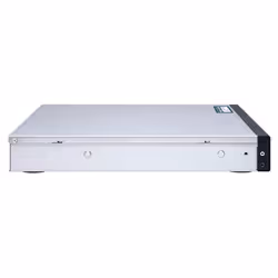 QNAP QGD-1600P Géré Gigabit Ethernet (10/100/1000) Connexion Ethernet, supportant l'alimentation via ce port (PoE) 1U Noir, Gris - Vue supplémentaire 4