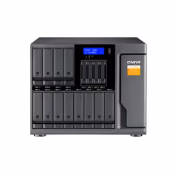 QNAP TL-D1600S Boîtier de disques de stockage Boîtier disque dur/SSD Noir, Gris 2.5/3.5" (TL-D1600S) - Vue supplémentaire 3