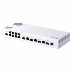 QNAP QSW-M408-4C commutateur réseau Géré L2 Gigabit Ethernet (10/100/1000) Blanc - Vue supplémentaire 3