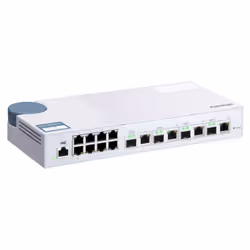 QNAP QSW-M408-4C commutateur réseau Géré L2 Gigabit Ethernet (10/100/1000) Blanc - Vue supplémentaire 4