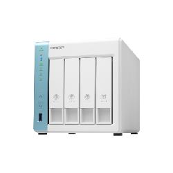 QNAP TS-431K serveur de stockage NAS Tower Ethernet/LAN Blanc Alpine AL-214 (TS-431K)