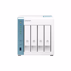 QNAP TS-431K serveur de stockage NAS Tower Ethernet/LAN Blanc Alpine AL-214 (TS-431K) - Vue supplémentaire 2