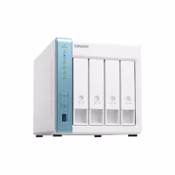 QNAP TS-431K serveur de stockage NAS Tower Ethernet/LAN Blanc Alpine AL-214 (TS-431K) - Vue supplémentaire 3