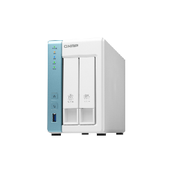 QNAP TS-231P3 NAS Tower Ethernet/LAN Turquoise, Blanc Alpine AL-214