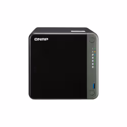 QNAP TS-453D NAS Tower Ethernet/LAN Noir J4125 (TS-453D-4G) - Vue supplémentaire 2