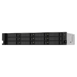 QNAP TS-1253DU-RP NAS Rack (2 U) Ethernet/LAN Aluminium, Noir J4125 (TS-1253DU-RP-4G)