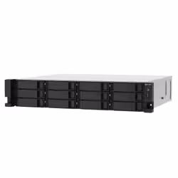 QNAP TS-1253DU-RP NAS Rack (2 U) Ethernet/LAN Aluminium, Noir J4125 (TS-1253DU-RP-4G) - Vue supplémentaire 2