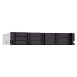 QNAP TS-1253DU-RP NAS Rack (2 U) Ethernet/LAN Aluminium, Noir J4125 (TS-1253DU-RP-4G) - Vue supplémentaire 3