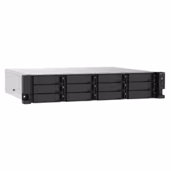 QNAP TS-1253DU-RP NAS Rack (2 U) Ethernet/LAN Aluminium, Noir J4125 (TS-1253DU-RP-4G) - Vue supplémentaire 4