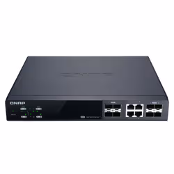 QNAP QSW-M804-4C commutateur réseau Géré 10G Ethernet (100/1000/10000) Noir - Vue supplémentaire 3