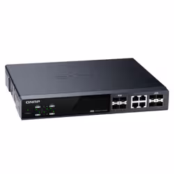 QNAP QSW-M804-4C commutateur réseau Géré 10G Ethernet (100/1000/10000) Noir - Vue supplémentaire 8