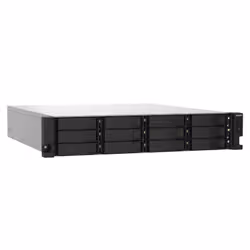 QNAP TS-1232PXU-RP NAS Rack (2 U) Ethernet/LAN Noir AL324 - Vue supplémentaire 4