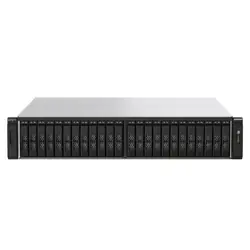 QNAP TS-h2490FU NAS Rack (2 U) EPYC 7302P 128 Go DDR4 0 To QuTS hero Noir, Gris