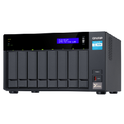 QNAP TVS-872X NAS Tower Ethernet/LAN Noir