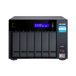 QNAP TVS-672X NAS Tower Ethernet/LAN Noir