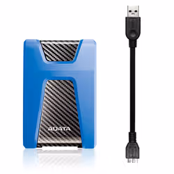 ADATA HD650 disque dur externe 1 To Bleu - Vue supplémentaire 4
