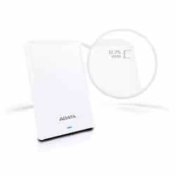 ADATA AHV620S-1TU3-CWH disque dur externe 1000 Go Blanc - Vue supplémentaire 9