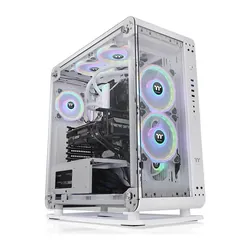 Thermaltake Core P6 Tempered Glass Snow Mid Tower Midi Tower Blanc