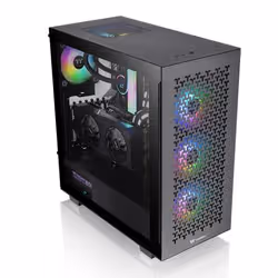 Thermaltake CA-1S3-00M1WN-03 unité centrale Midi Tower Noir - Vue supplémentaire 2
